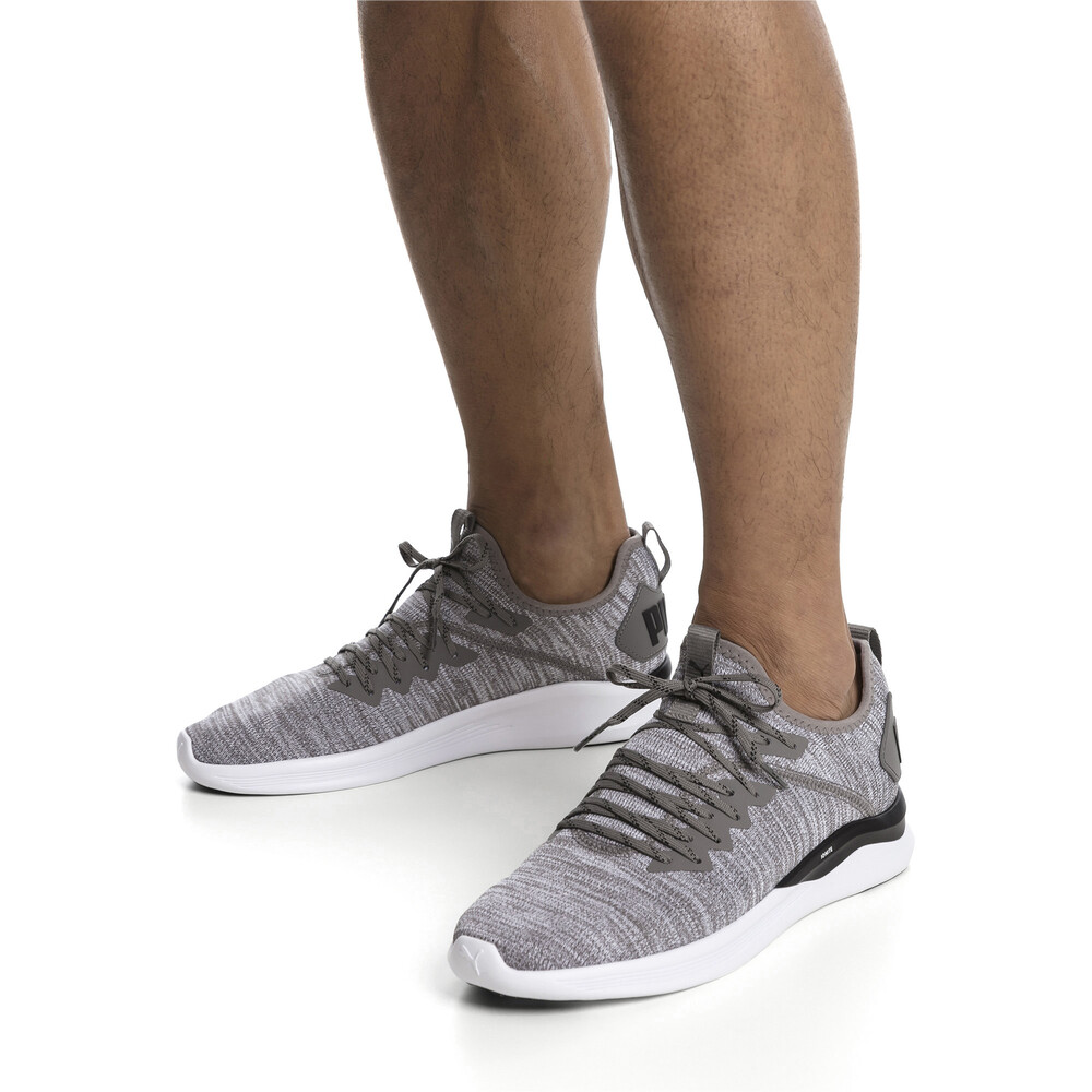 

PUMA - male - Кроссовки IGNITE Flash evoKNIT – Steel Gray-Puma Black –, Серый