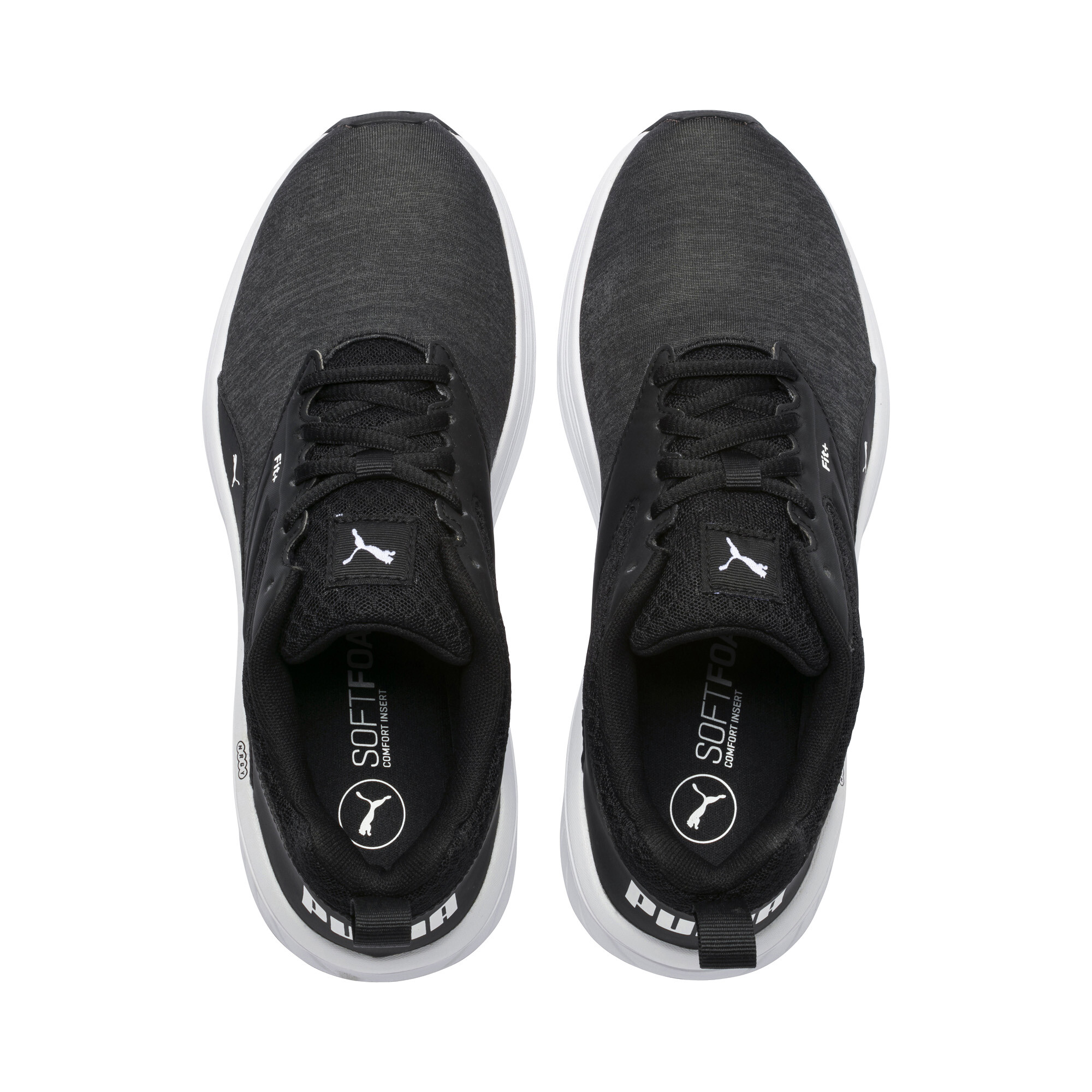 puma nrgy comet black white
