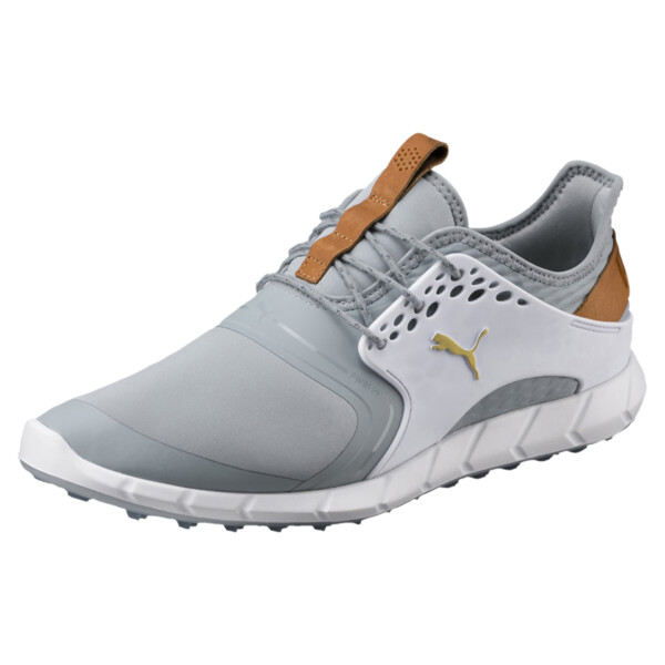 PUMA IGNITE PWRSPORT Men's Golf Shoes in Quarry Grey - 190583_03
