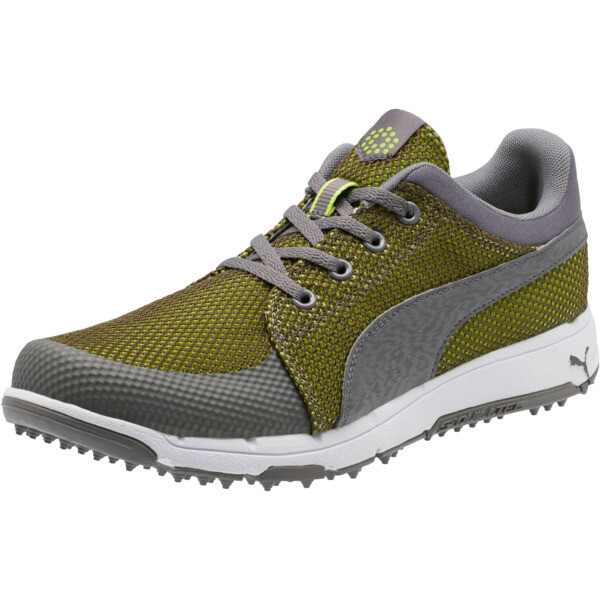 PUMA GRIP Sport Tech Men's Golf Shoes in Grey - 190588_01