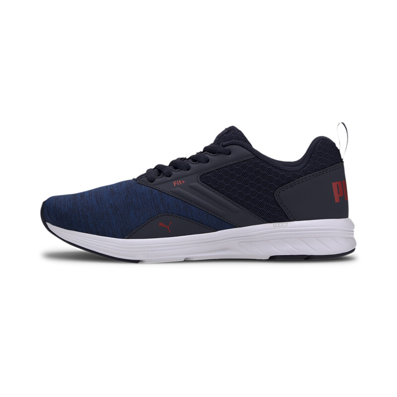 

PUMA NRGY Comet Youth Running Shoes, Black/purple/blue