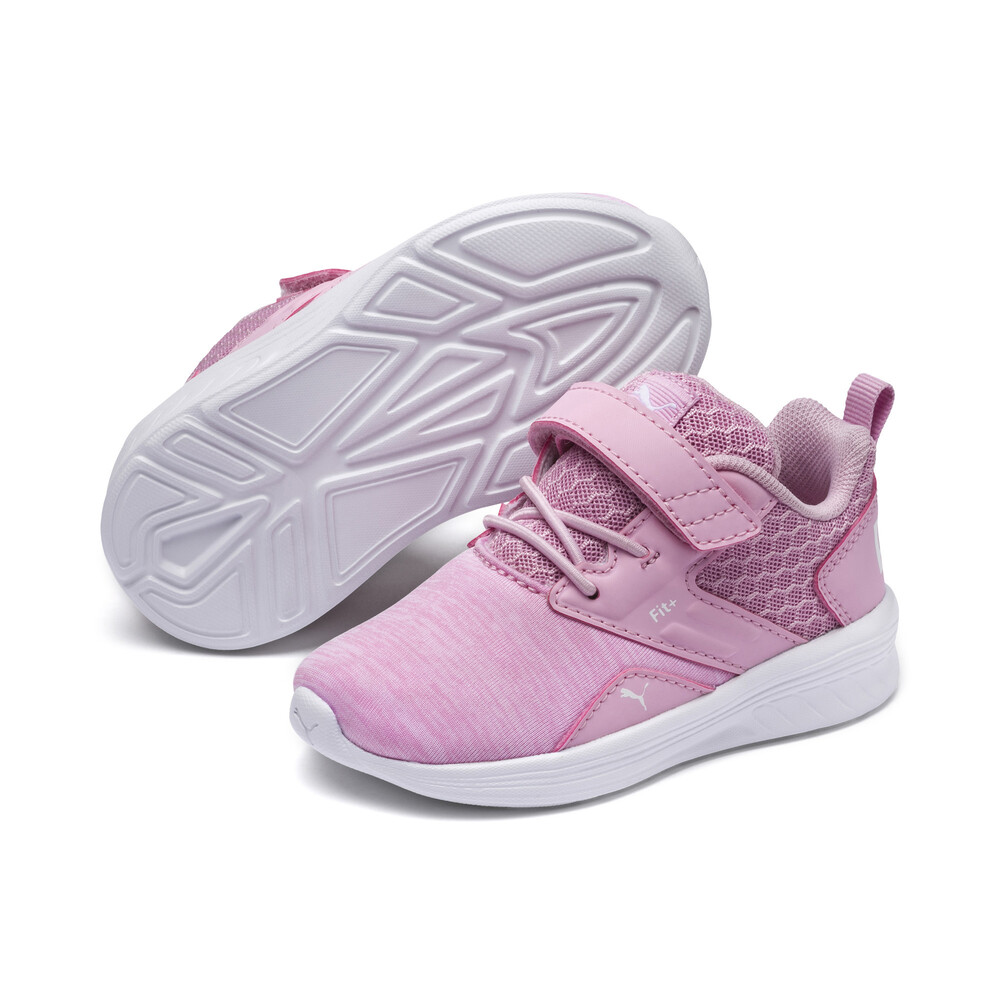 baby pink running shoes