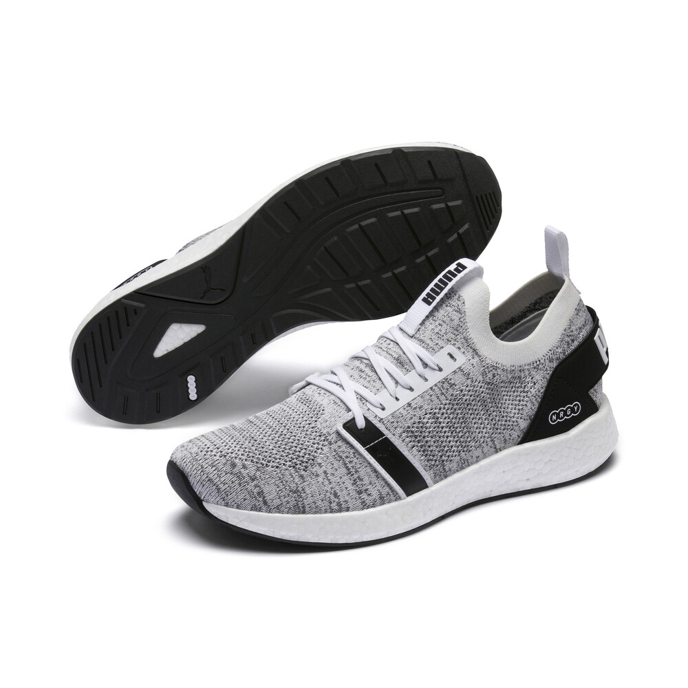 

PUMA - male - Кроссовки NRGY Neko Engineer Knit – Puma White-Puma Black –, Белый