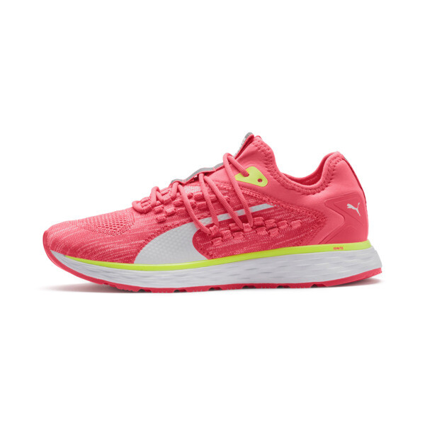 PUMA SPEED 600 FUSEFIT Women's Running Shoes in Pink Alert/White - 191105_08