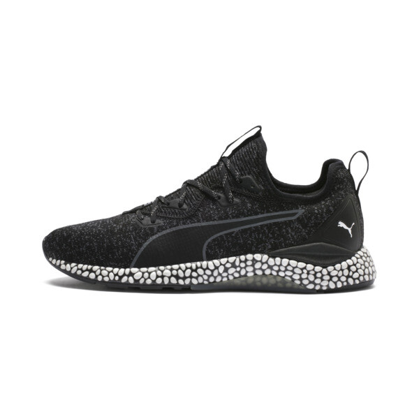 PUMA HYBRID Runner Men's Running Shoes in Black/Iron Gate - 191111_01