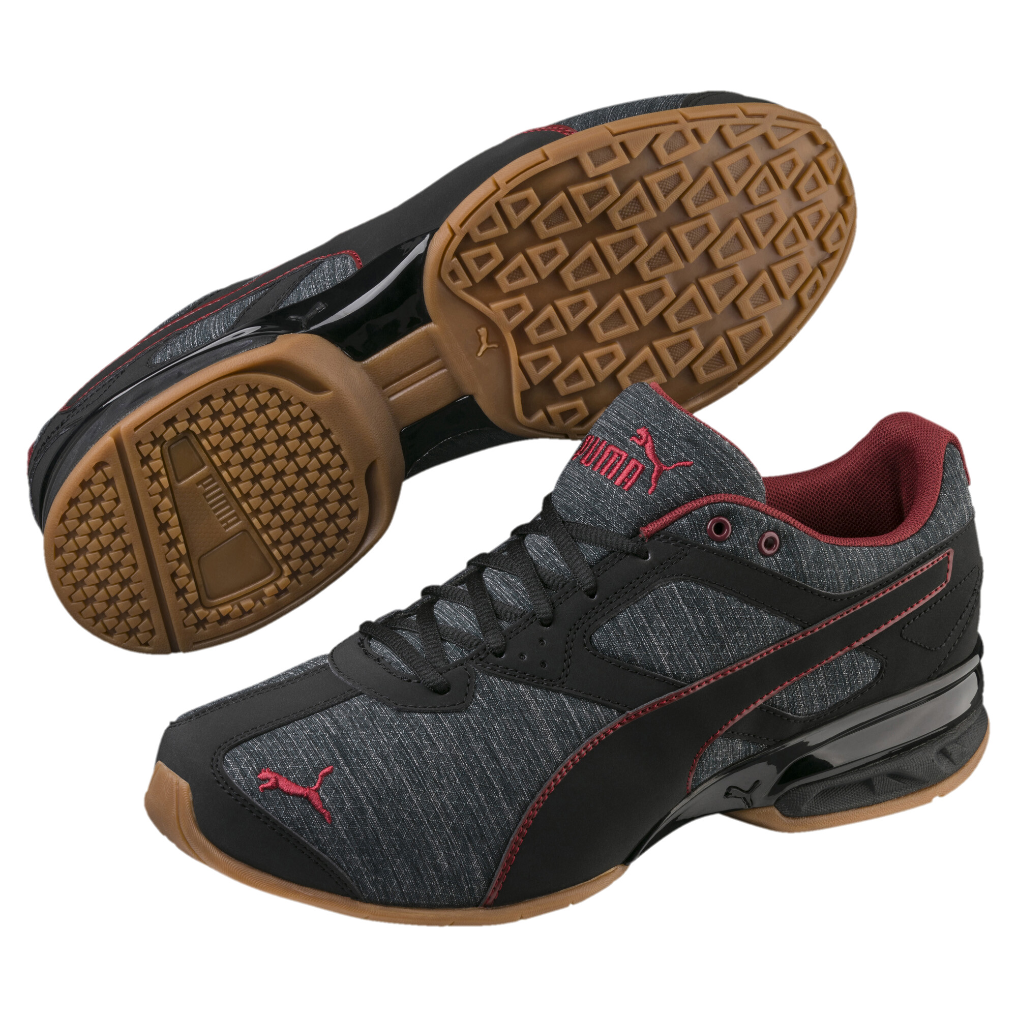 puma tazon modern heather knit