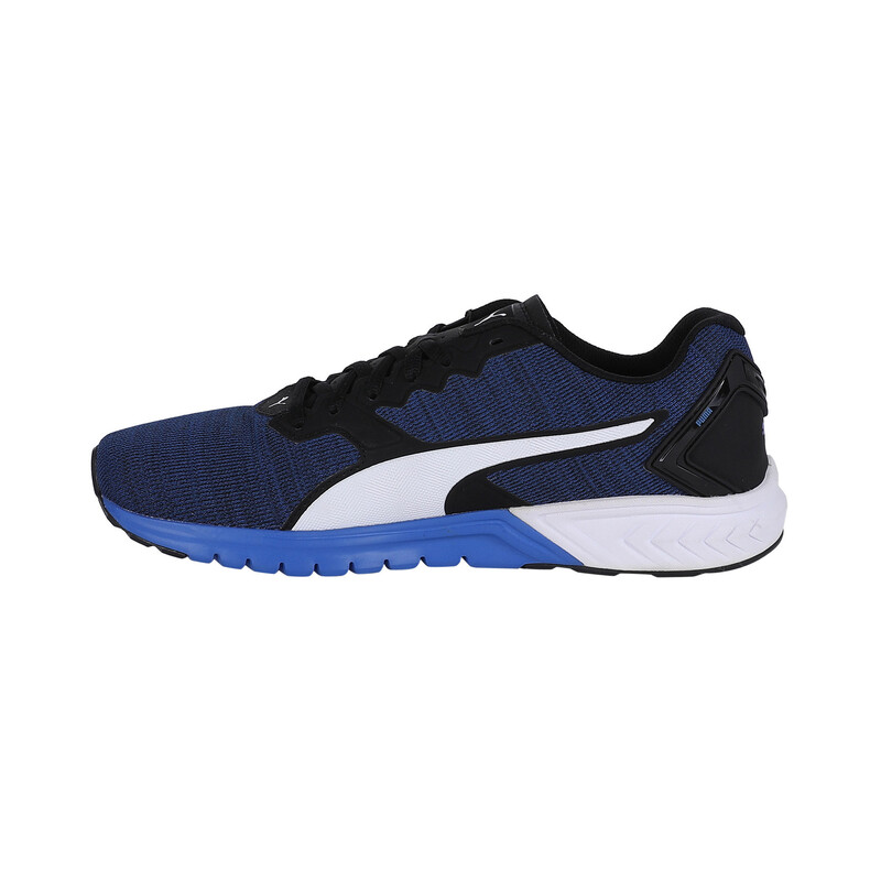 

Men's PUMA Ignite Dual Running Shoes, White/black/blue