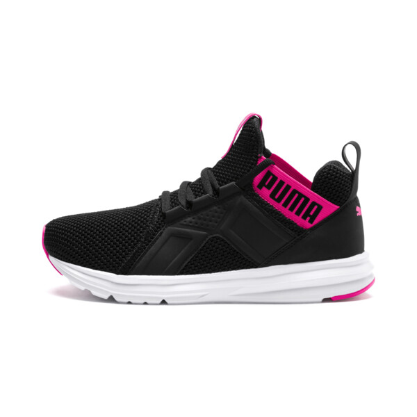PUMA Enzo Weave Women's Sneakers in Black/Shocking Pink - 191488_03