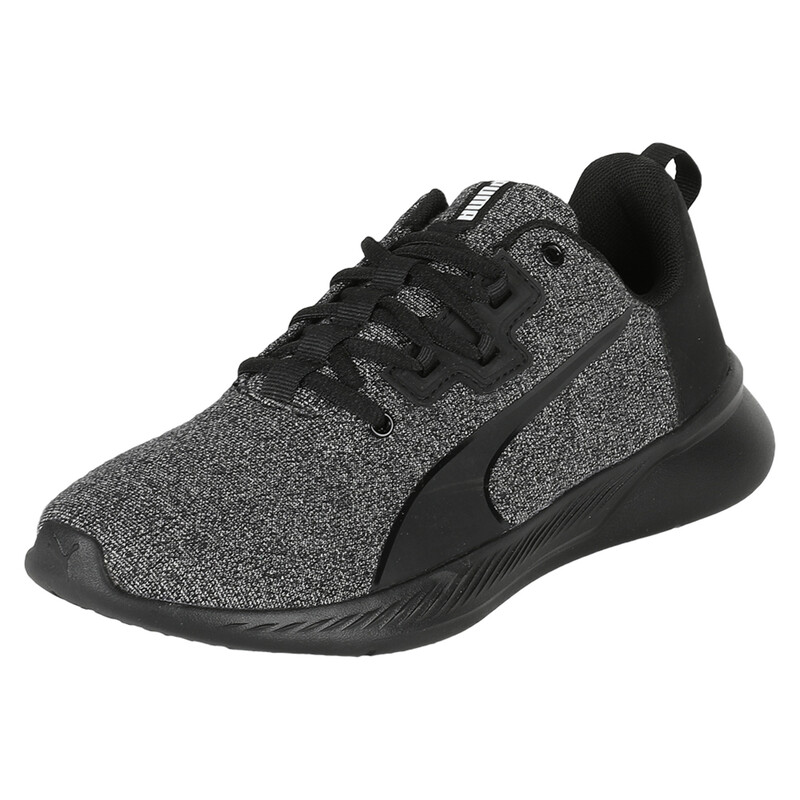 Women's PUMA Tishatsu Runner Knit Wn S Running Shoes, White/black