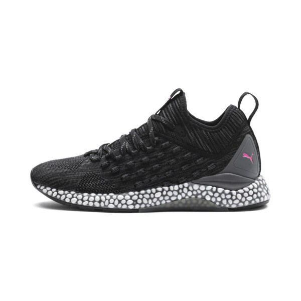 PUMA HYBRID Runner FUSEFIT Women's Running Shoes in Black/Orchid/Knockout Pink - 191596_01