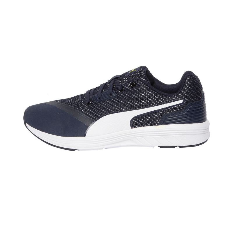 

PUMA NRGY Resurge Unisex Running Shoes, White/black/purple