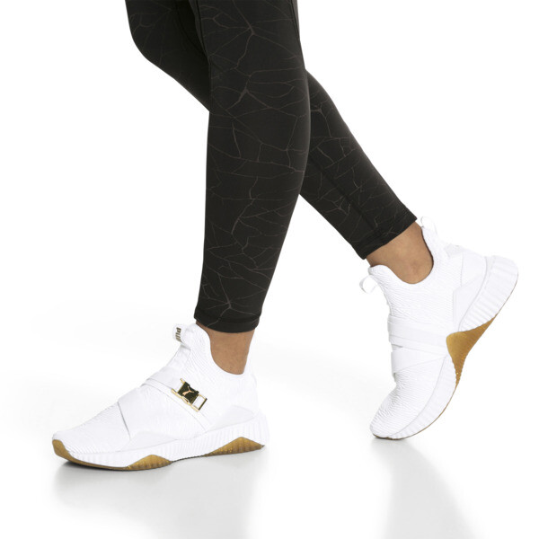 puma defy varsity mid women's sneakers