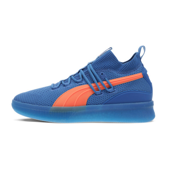 puma clyde court orange