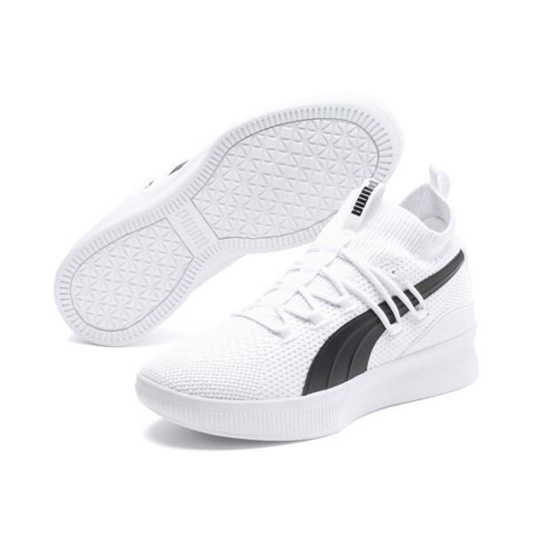 Clyde Court Basketball Shoes Puma White PUMA Shoes PUMA United