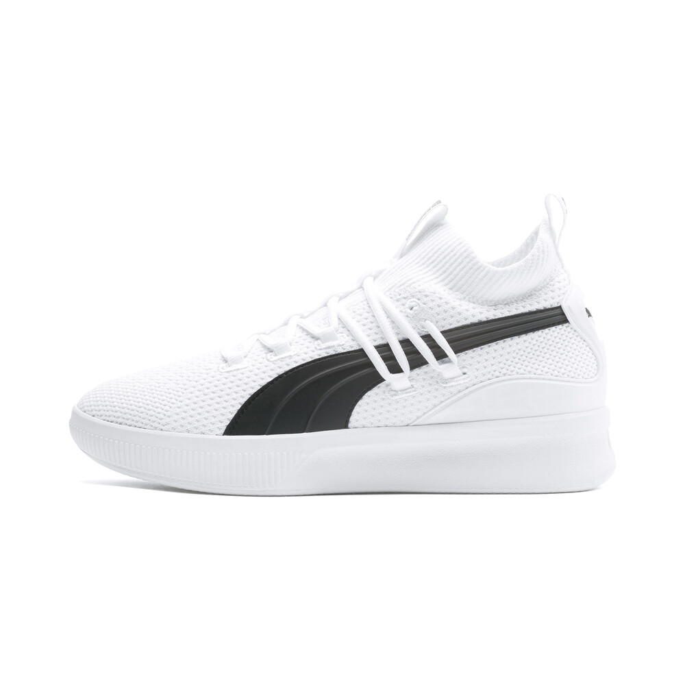 Clyde Court Basketball Shoes | White - PUMA