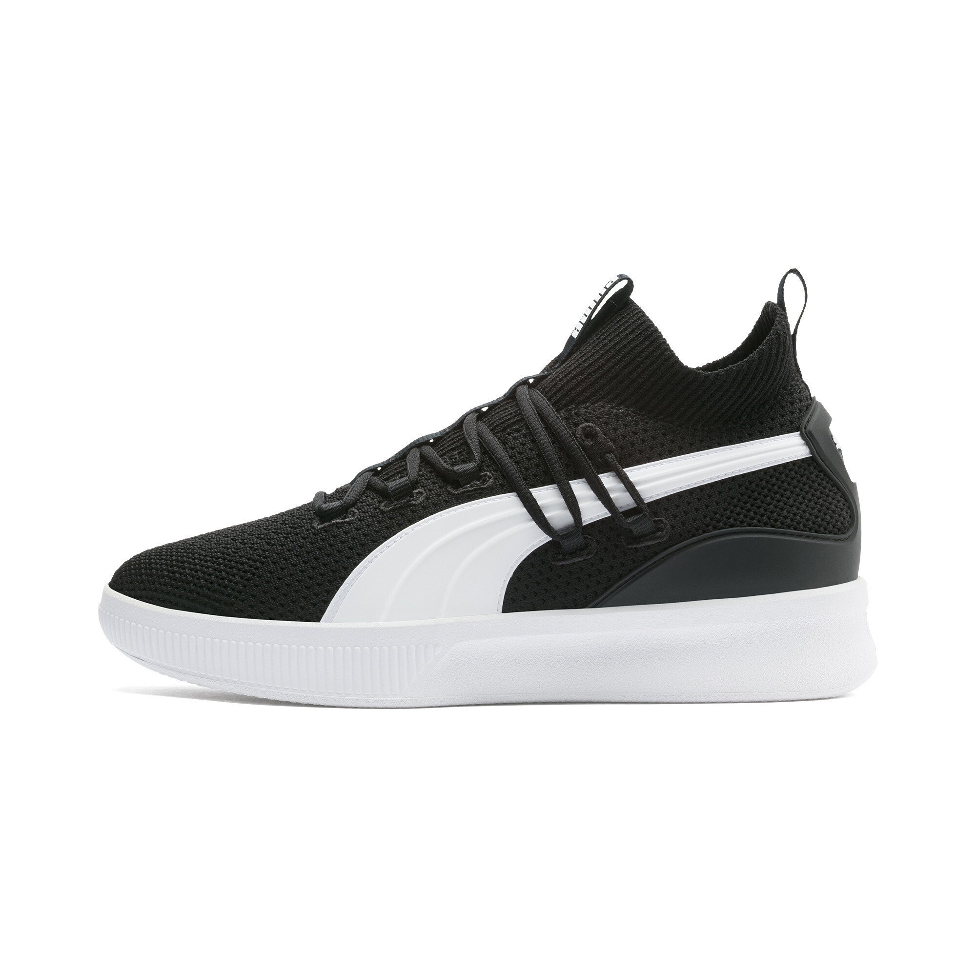 Puma clyde outlet court black purple