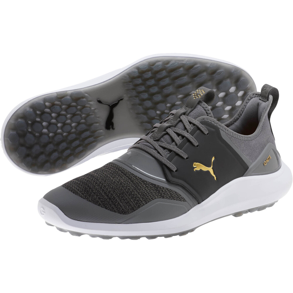 IGNITE NXT Lace Men's Golf Shoes | Gray - PUMA