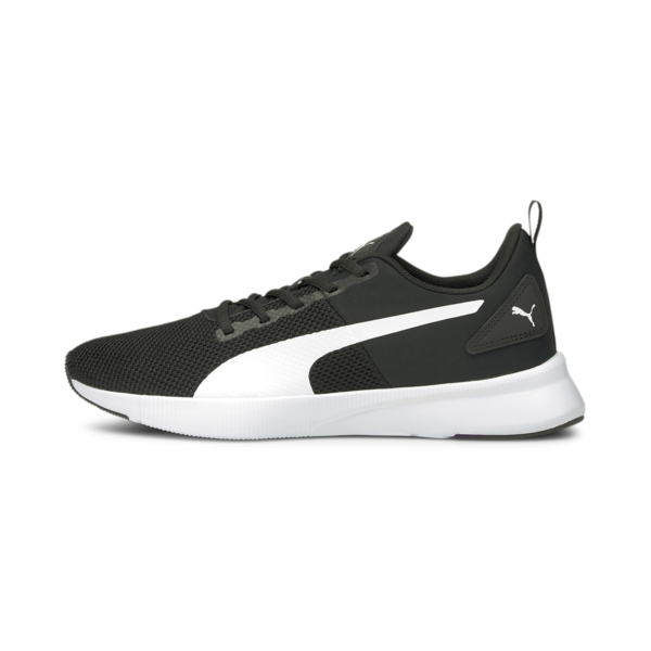 Flyer Running Shoes, Puma Black-Puma White, large-MEX