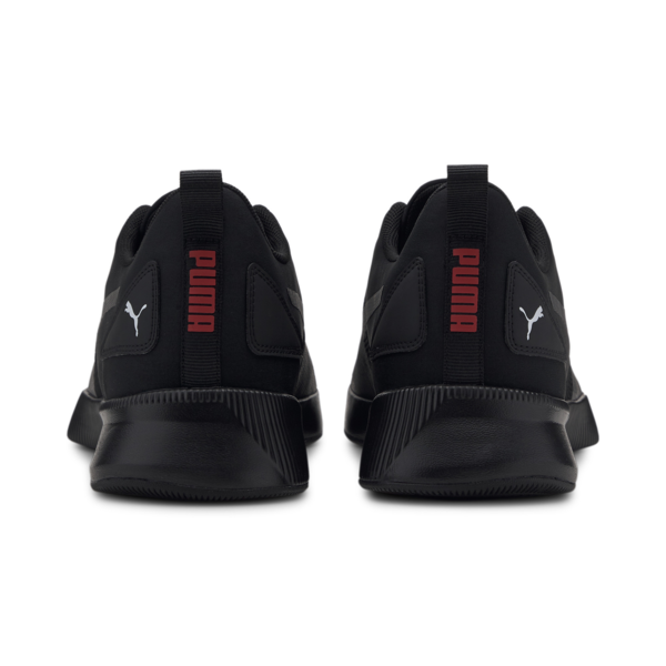Tenis para correr Flyer Runner, Puma Black-High Risk Red, large-MEX