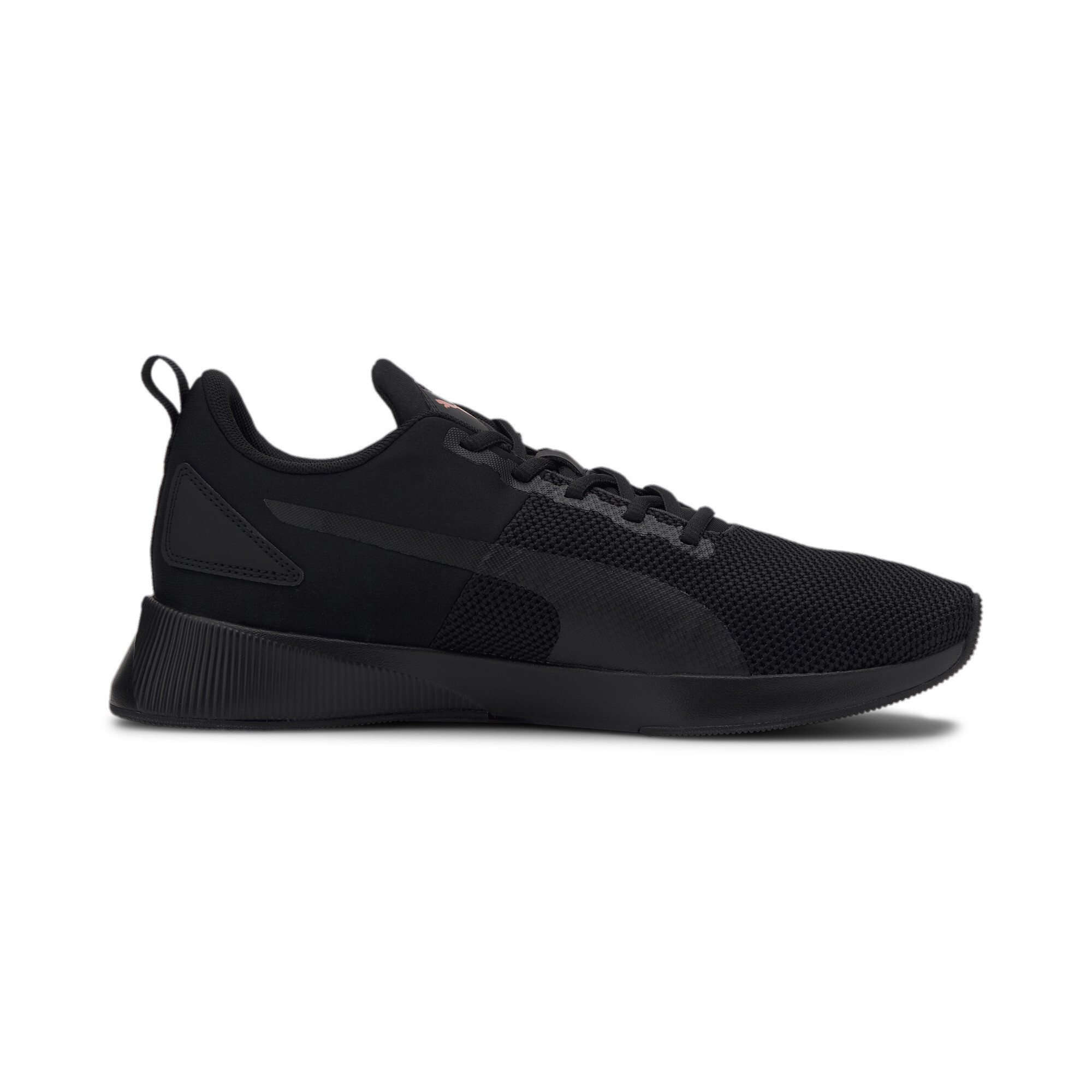 Men's PUMA Flyer Running Shoes In Black, Size EU 39