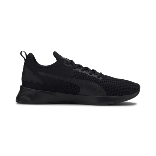 Tenis para correr Flyer Runner, Puma Black-High Risk Red, large-MEX