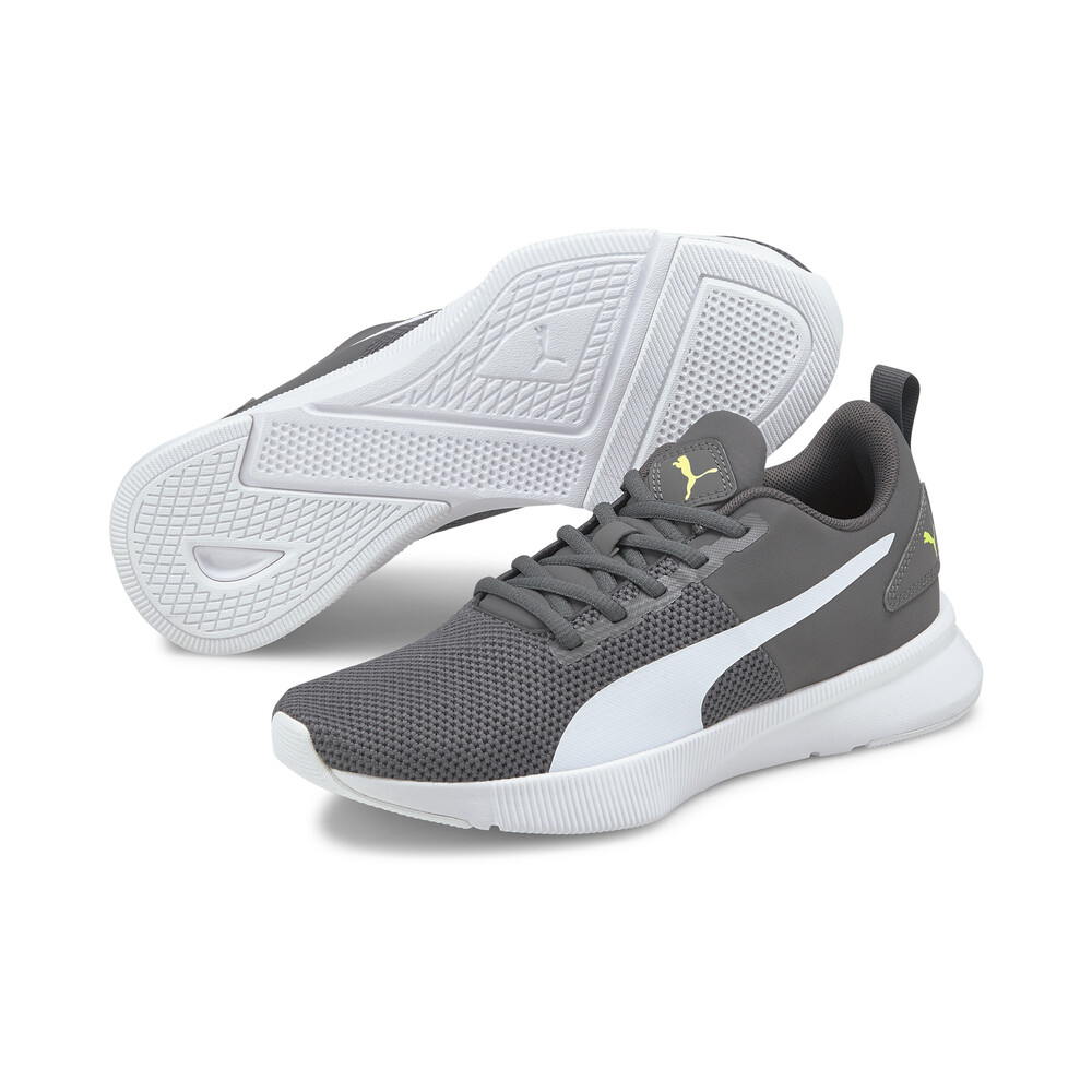 

PUMA - Кроссовки FLYER RUNNER – CASTLEROCK-Yellow Alert –, Серый