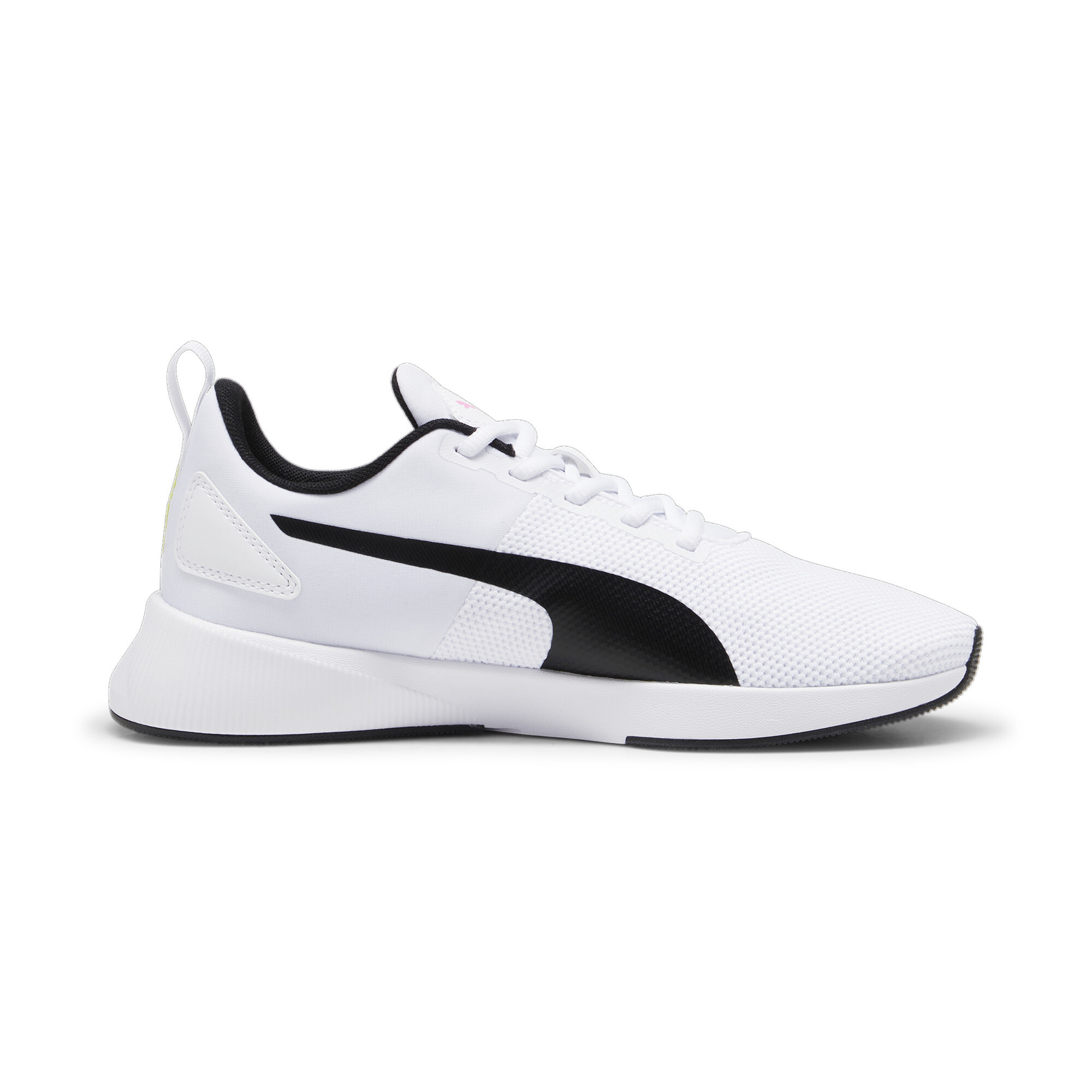 Men's PUMA Flyer Running Shoes In White, Size EU 42.5