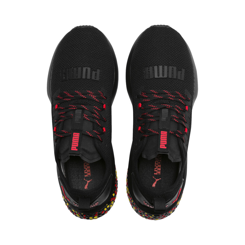 

PUMA - male - Кроссовки Hybrid NX – Black-Red-Yellow –, Черный
