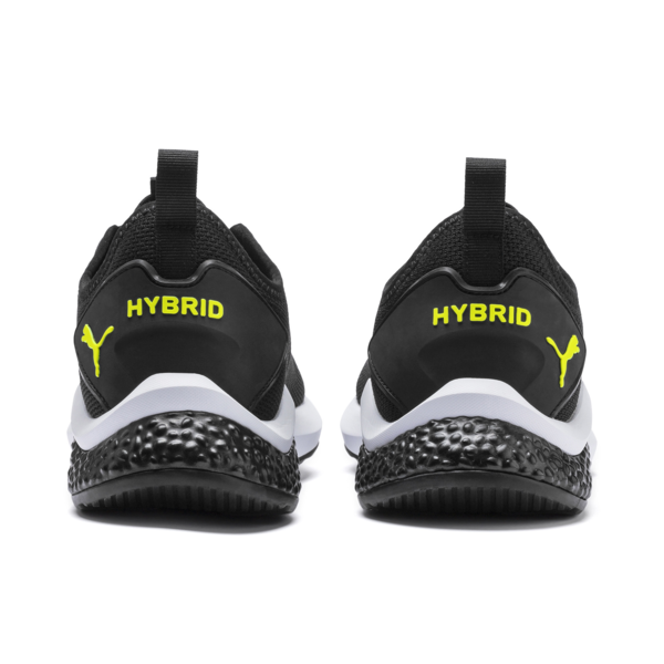 HYBRID NX Men's Running Shoes, Puma Black-Nrgy Red-Yellow Alert, large-ZAF