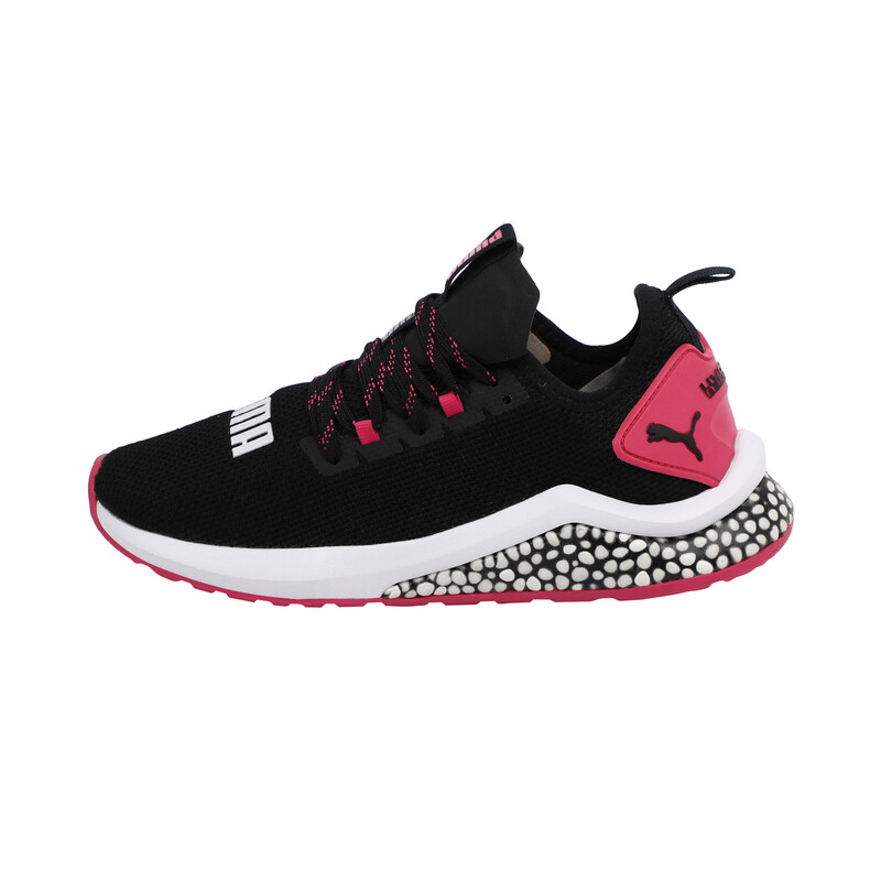 Women's PUMA Hybrid NX Running Shoes in Black/Purple size UK 3