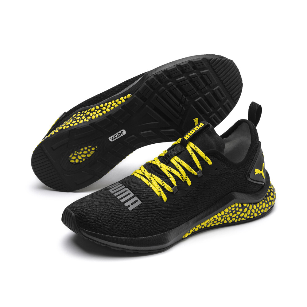 HYBRID NX Caution Men's Running Shoes | Black - PUMA
