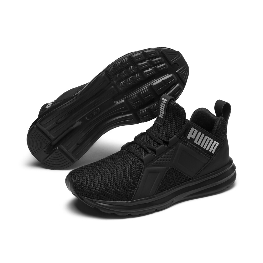 

PUMA - Кроссовки Enzo Weave Jr – Puma Black-Puma Silver –, Черный