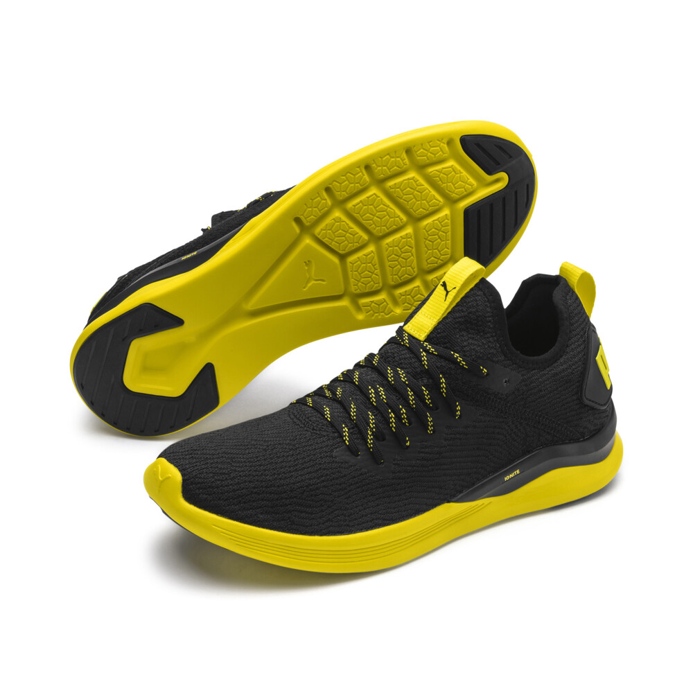 puma ignite flash evoknit men's running shoes
