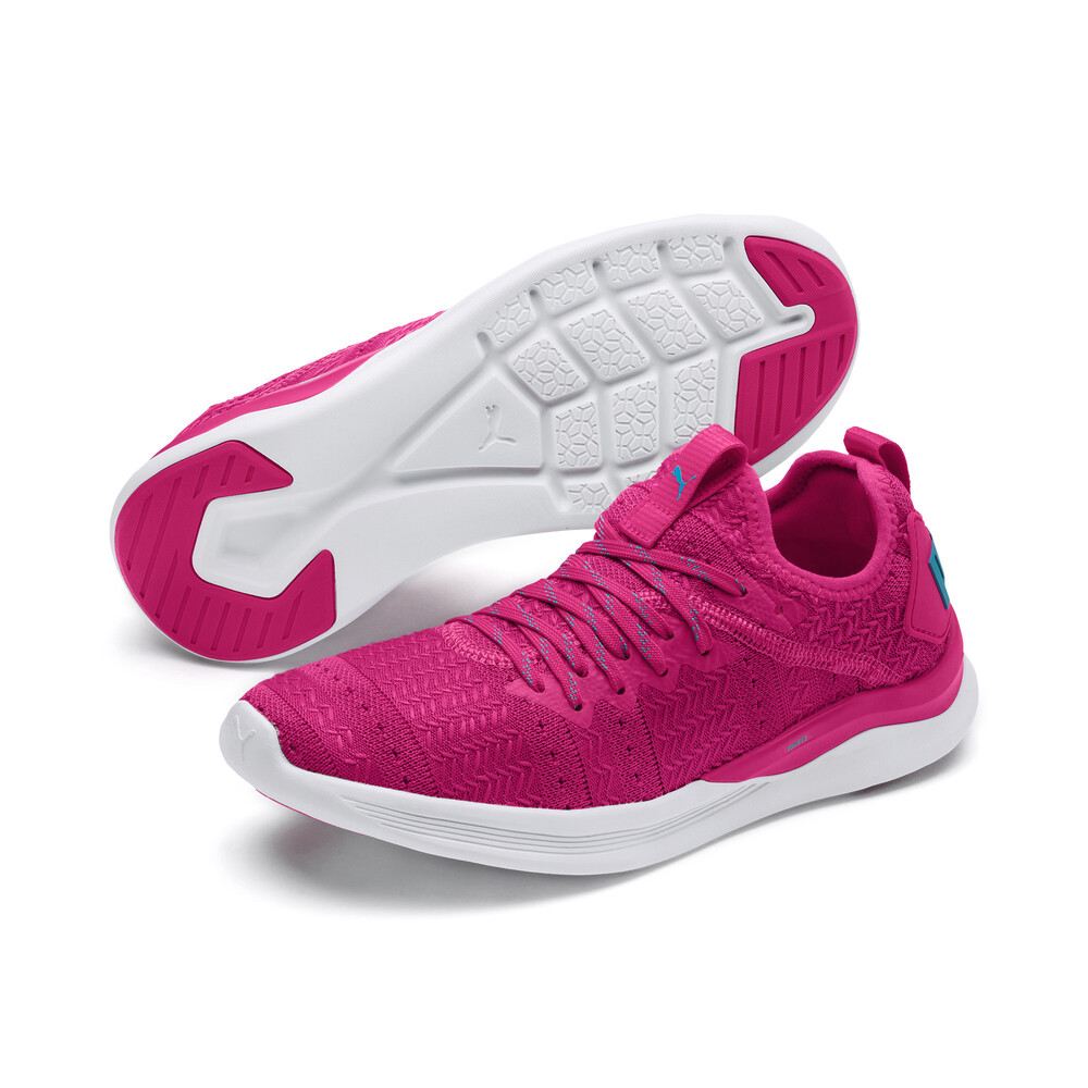 puma ignite mujer rosa