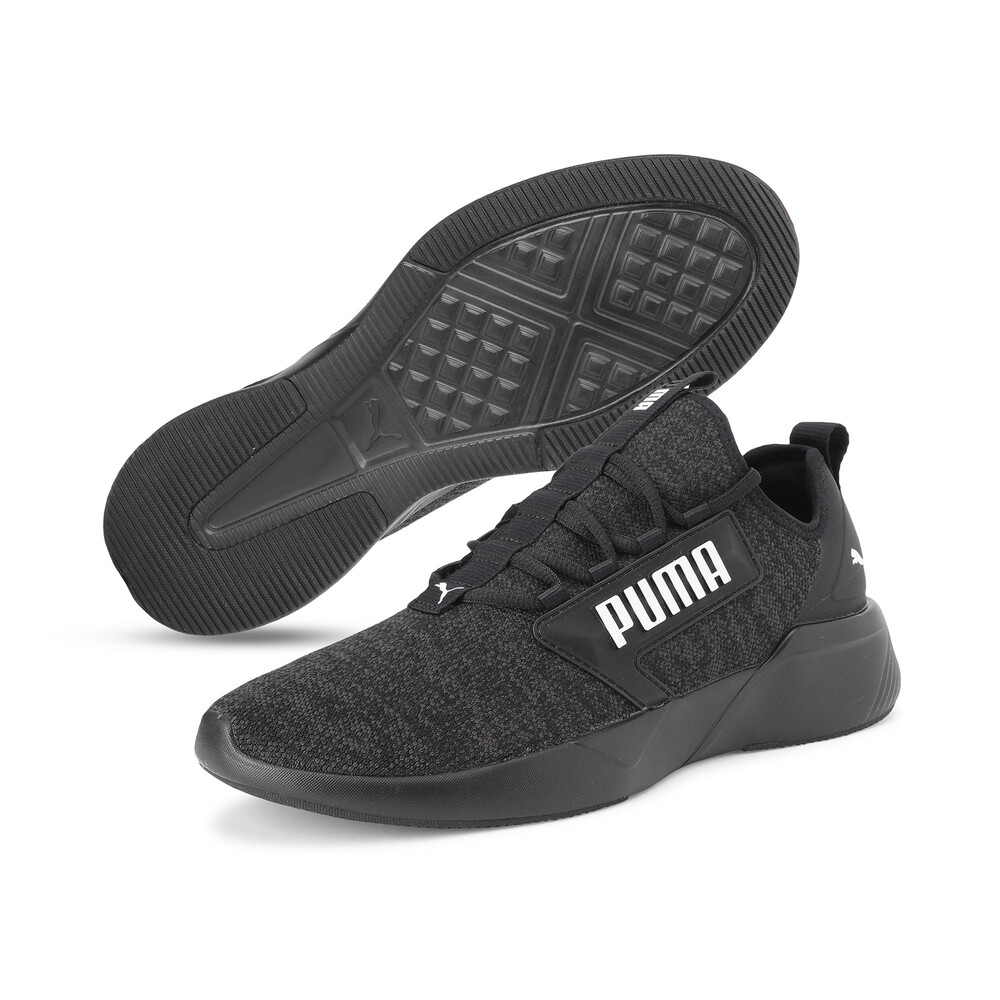 Retaliate Knit Men's Running Shoes Black PUMA