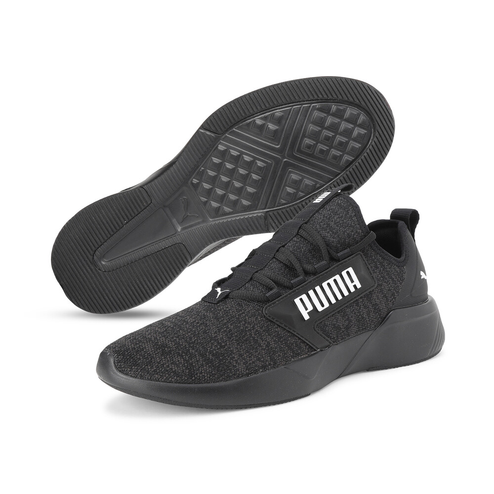 

PUMA - male - Кроссовки Retaliate Knit Men's Running Shoes – Puma Black-Puma White –, Черный