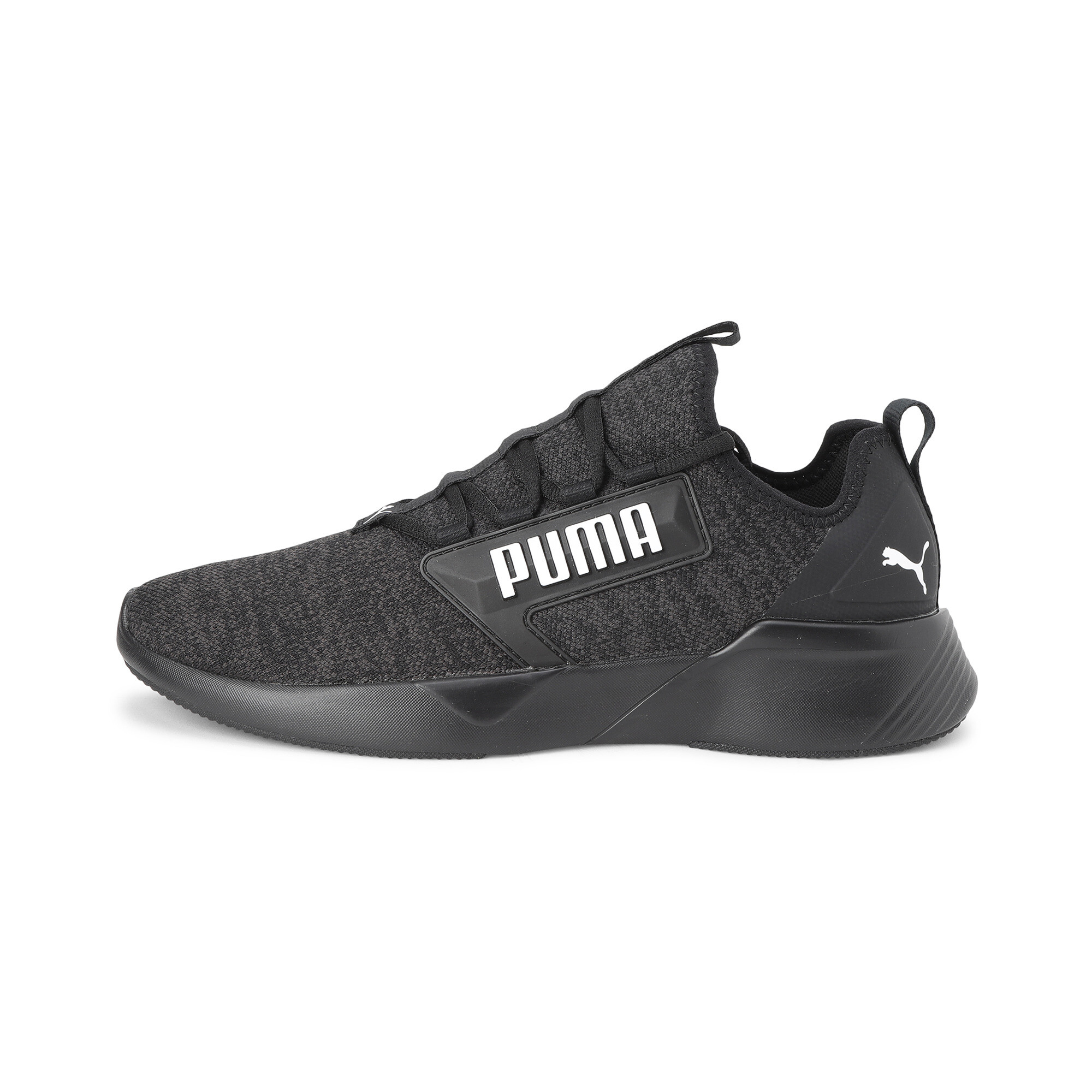 puma mens shoes black and white