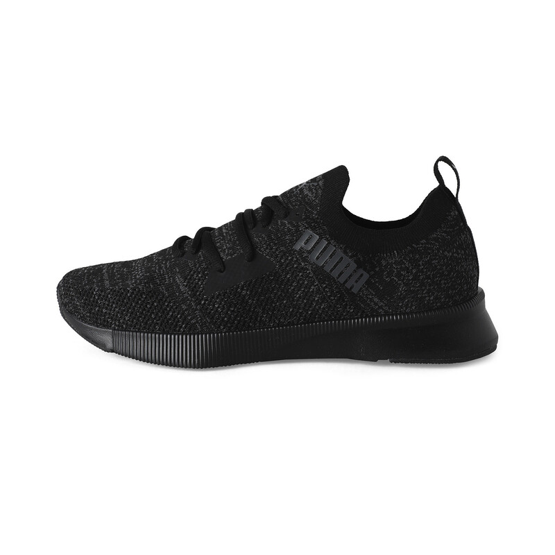 

Men's PUMA Flyer Runner Engineered Knit Running Shoes, Black