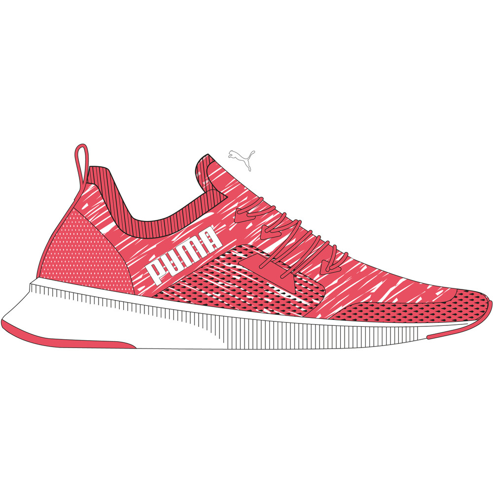 

PUMA - female - Кроссовки Flyer Runner Engnr Knit Wn's – Ignite Pink-Puma White –, Розовый