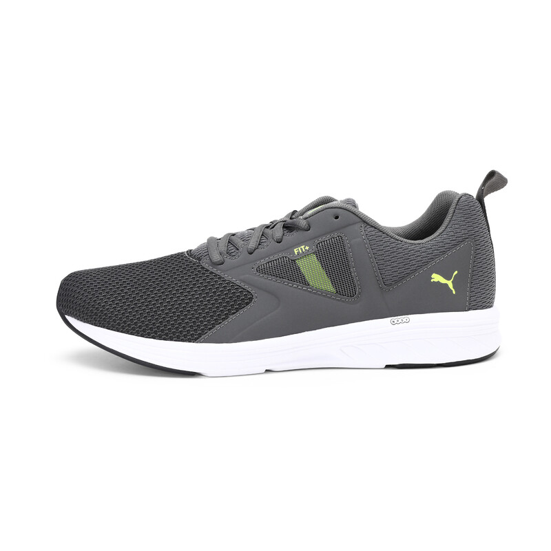 

PUMA NRGY Asteroid Unisex Running Shoes, Black/yellow