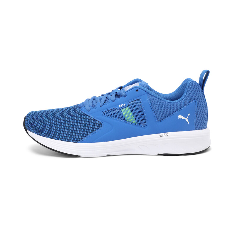 

PUMA NRGY Asteroid Unisex Running Shoes, White/black/blue
