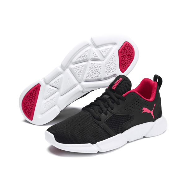 INTERFLEX Modern Running Shoes, Puma Black-Nrgy Rose, large-ZAF