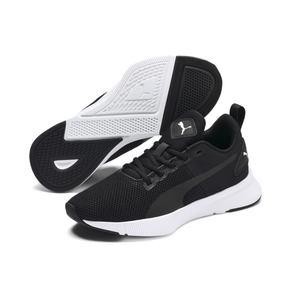 Tenis Flyer Runner para Adolescente, Puma Black-Puma White, large-MEX