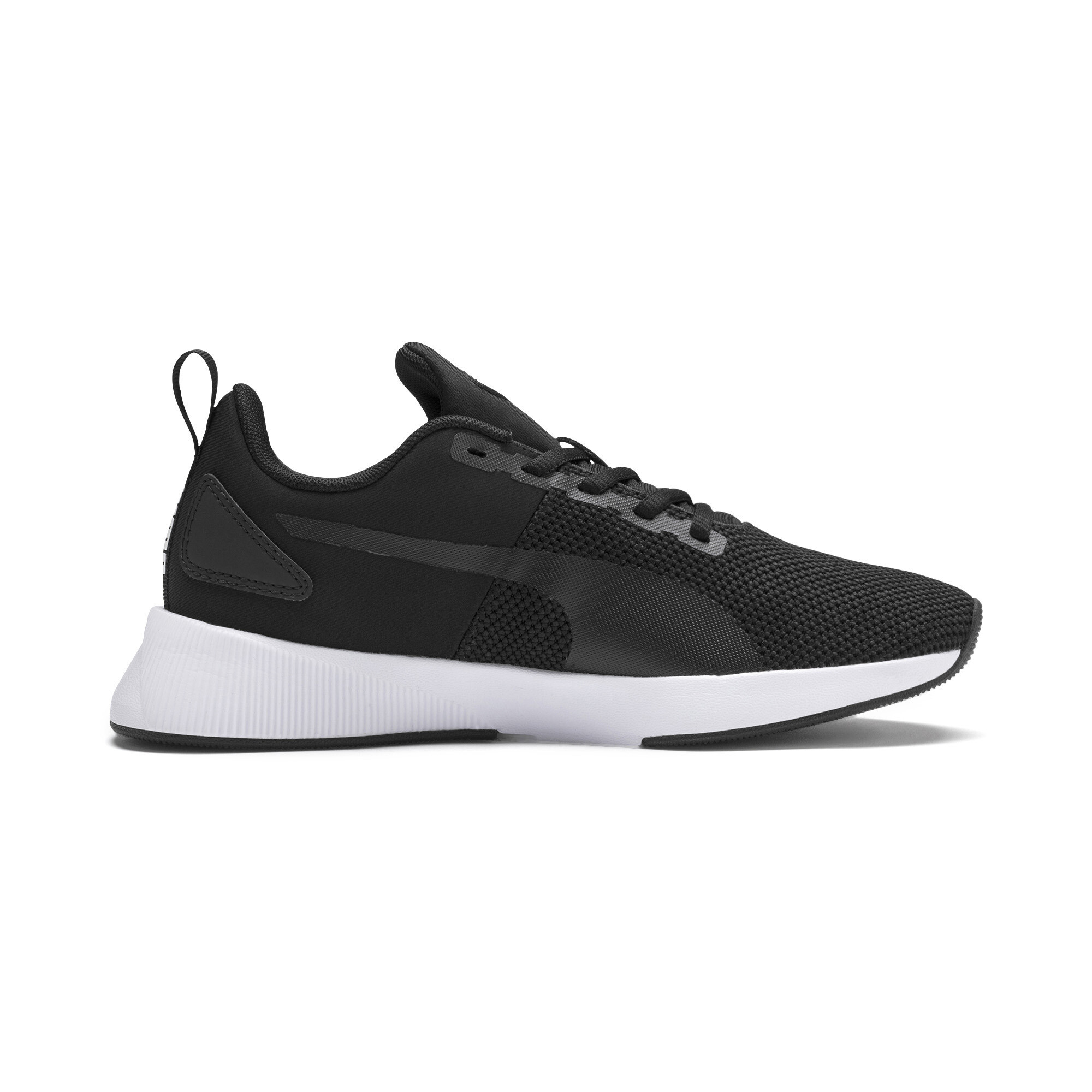 Puma Flyer Runner Youth Trainers, Black, Size 38, Shoes