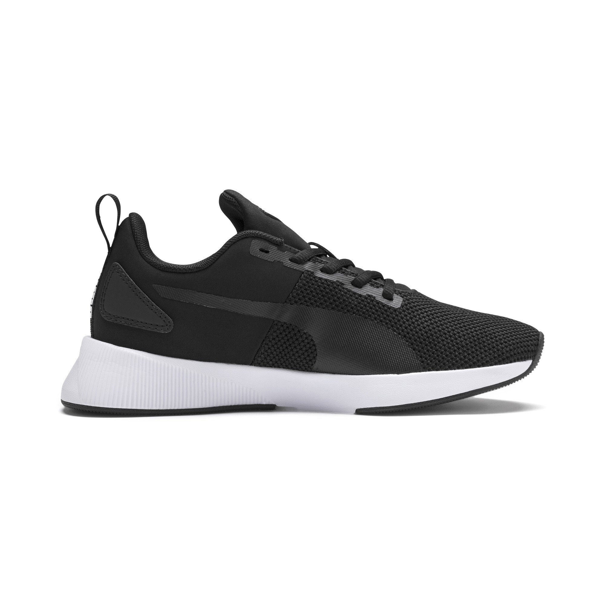 PUMA Flyer Runner Youth Trainers In 10 - Black, Size EU 38