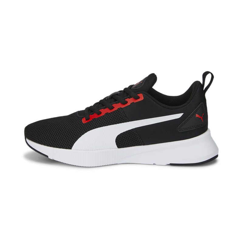 

PUMA Flyer Runner Youth Shoes, White/black/red