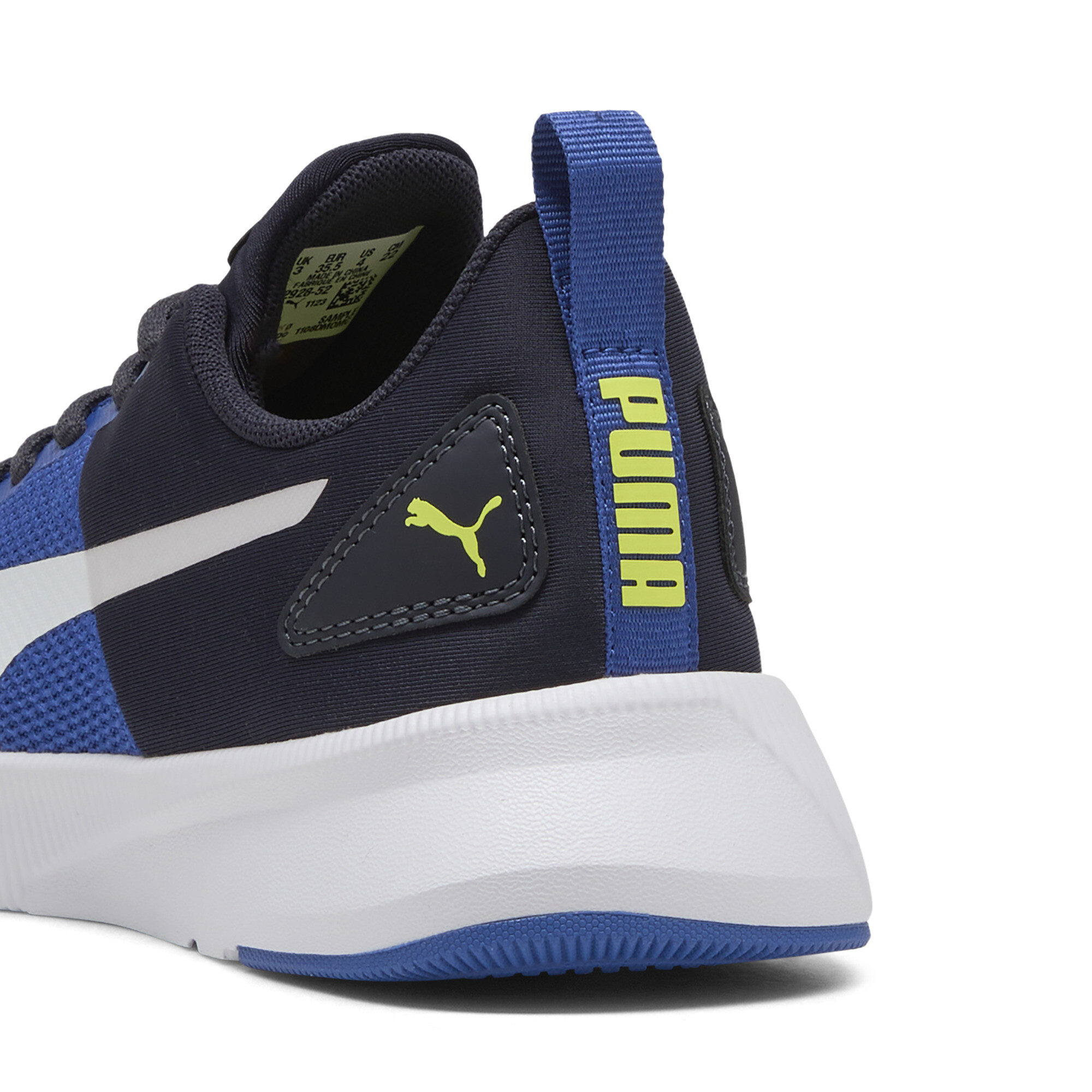 PUMA Flyer Runner sportschoenen, Blauw/Wit, Maat 36 thumbnail 5