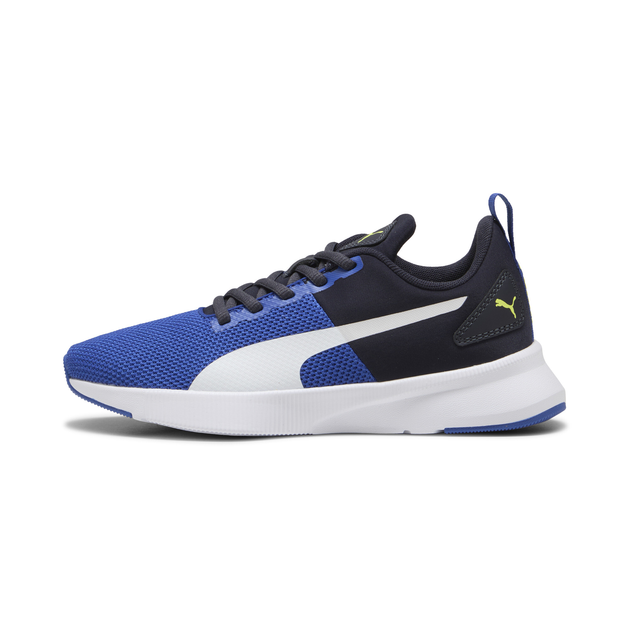Puma Flyer Runner Sneakers Teenager Schuhe Für Für Kinder | Mit Plain | Vivid Blue/New Navy/White | Größe: 37