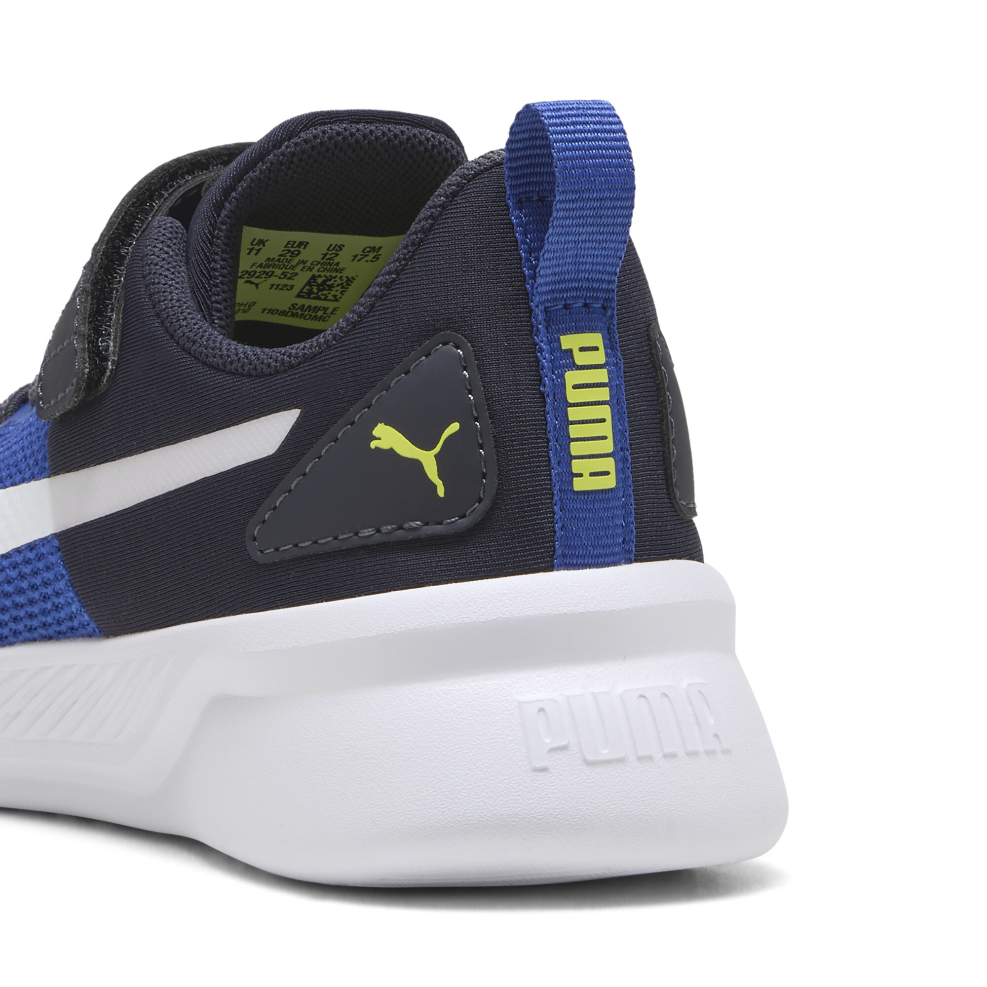 PUMA Flyer Runner V sportschoenen, Blauw/Wit, Maat 34 thumbnail 5