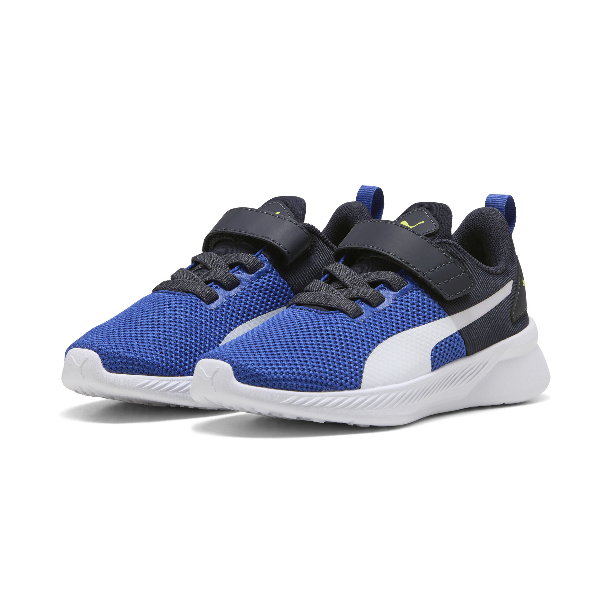 PUMA Flyer Runner V sportschoenen, Blauw/Wit, Maat 34 thumbnail 6